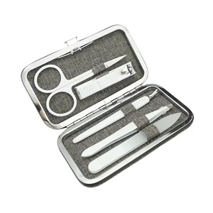 Kit de Manicura de 7 Piezas de Acero Inoxidable, Set de Cortauñas para Uso Diario, Herramientas Compactas de Pedicura y Cuidado Personal, Estuche de Viaje, Artículos de Belleza - Product Image 6