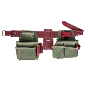 <b>Leather</b> <b>Tool</b> <b>Pouch</b> for Carpenters, Electricians, Farmers, Handyman - Product Image 1