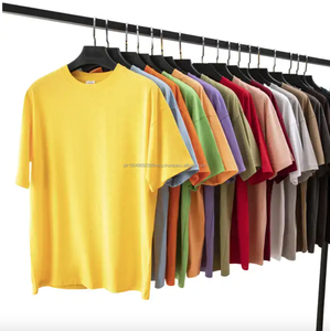 T-shirt en coton uni en gros, taille unique, pour hommes - Acheter un t-shirt en coton, t-shirt en coton à col rond, t-shirts de fitness pour hommes - Product Image 6