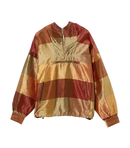 Ensemble coupe-vent vintage pour homme, réfléchissant et néon, veste et short deux pièces avec logo personnalisé - Product Image 4