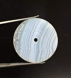 Esfera de Reloj de Ágata Natural, Tamaño 24.50 mm, Grosor 1.50 mm, Esfera de Reloj Personalizada, Esfera de Piedra Preciosa Natural - Product Image 1