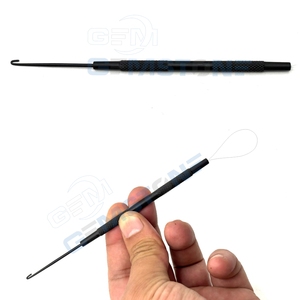 2 In 1 Professional Hair Extension Pulling <b>Hook</b> & Loop <b>Tool</b> | Micro Ring & Nano Bead Hair Extension Installation <b>Tool</b> - Product Image 3