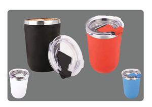 แก้วกาแฟเหล็กส่วนตัว StyleBrew พร้อมพิมพ์ลาย สำหรับเทศกาลวันขอบคุณพระเจ้าและฮาโลวีน เหมาะสำหรับใช้ในสำนักงานเพื่อการส่งเสริมการขาย - Product Image 5