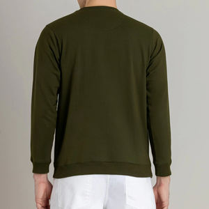 Sweat-shirt pour homme à col rond, prix bas, personnalisé, manches longues, nouveau design 2026, haute qualité, streetwear - Product Image 3