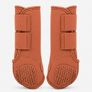 Bottes de sport équestres professionnelles en néoprène pour l'équitation, l'entraînement, la course, le saut d'obstacles et l'utilisation en écurie, avec ajustement sécurisé et protection des splints - Product Image 1