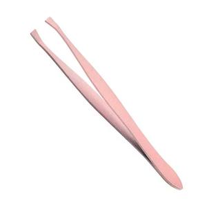 Pinzas Profesionales de Acero Inoxidable para Cejas, Punta Inclinada de Precisión, Herramienta de Belleza para Depilación - Product Image 5