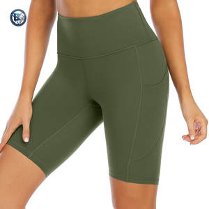 Shorts Deportivos para Mujer, Cintura Alta, Material Elástico, para Uso Diario Activo, Transpirables y Cómodos - Product Image 4