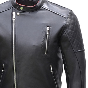 Veste de moto en cuir de vachette pour hommes de qualité professionnelle haute coupe-vent grande taille Design vente de saison d'hiver pour l'été/hiver - Product Image 4