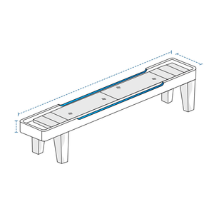 Housses de table de shuffleboard du Vietnam – Housses de coussin d'extérieur de haute qualité, imperméables, résistantes aux UV, avec cordon de serrage HDT - Product Image 2