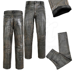 Fashion Wears Men Leather Pants Durable Material Comfortable Fit Perfect For All Seasons And Occasions For Best Sale - Product Image 6