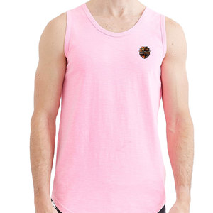 Camiseta sin mangas informal para hombre, perfecta para actividades al aire libre de verano, gimnasio o estilo urbano, con tela suave y un look moderno. - Product Image 2