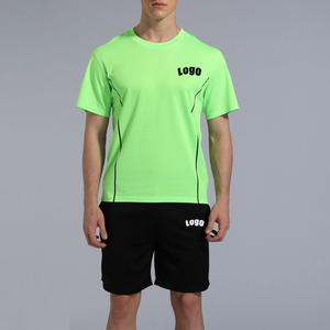Conjuntos Deportivos de Alta Calidad para Hombre, Camiseta de Secado Rápido y Pantalones Cortos, Conjunto Deportivo para Correr, Conjunto de Jersey de Fútbol, Uniforme de Fútbol - Product Image 1