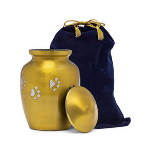 Urnes funéraires pour animaux de compagnie en laiton de haute qualité, urnes commémoratives pour chats et chiens, urnes pour cendres de chats et de chiens, urnes en gros à bas prix - Product Image 4