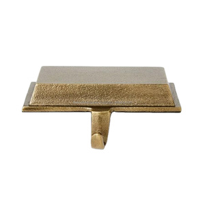 Brass Antique <b>Stocking</b> <b>Holder</b> Simple Style Table Countertop Christmas <b>Stocking</b> Hook For Decoration And Gift Items - Product Image 1