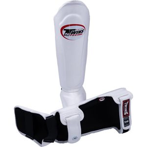Twins Muay Thai MMA Boxing <b>Gloves</b> Shin Guard Hand Grips Adjustable Hook Loop Closure Breathable Lightweight Shin Pad Kit - Product Image 2