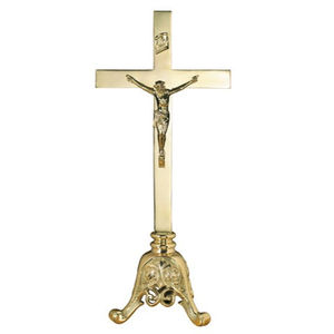 Blue Resin Bishop's Blessing Crucifix Eco-friendly Customizable Custom Color Offset Printing Christian Catholic Church Crucifix - Product Image 2