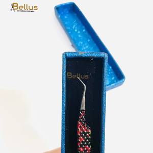 แหนบต่อขนตา 45 องศา ขายส่ง สแตนเลส ปลายแหลม เคลือบสีฝุ่น รับทำโลโก้ตามสั่ง - Product Image 4
