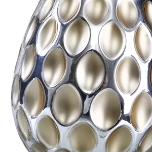 Minimal Designer Decorative Metal Flower <b>Vase</b> Clean Interior Bulk Export Premium Decorative Metal Flower <b>Vase</b> - Product Image 4