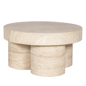 Table basse moderne pour salon en matériau GFRC, durable, écologique, mobile, légère, facile à assembler, garantie 1 an, privée - Product Image 1