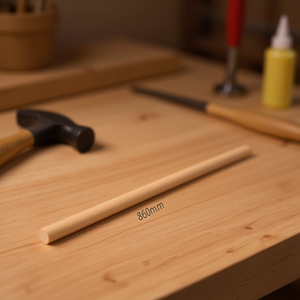 Tavoletta in legno massello Ilan 8mm x 860mm, per progetti artigianali e fai da te - Product Image 3