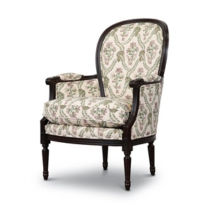 Silla de Comedor de Madera de Teca de Estilo Transicional de Lujo, Elegante Silla Tapizada sin Brazos 0304435 - Product Image 3