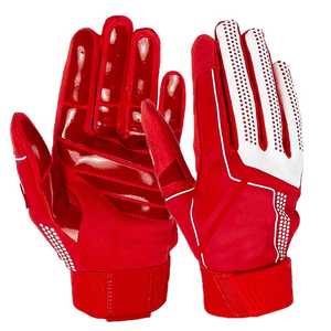 ถุงมือเบสบอลหนังแท้แบบเต็มนิ้วสำหรับผู้ขว้างมือขวา กันลื่น ระบายอากาศได้ดี ซับเหงื่อ ปิดด้วยแถบตีนตุ๊กแก สำหรับผู้ชายทุกคน - Product Image 4