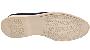 Mocasines de Gamuza Azul Marino para Hombre, Sin Cordones, Punta Redonda, Transpirables, Entresuela de EVA, Suela de Goma, para Todas las Temporadas, Casuales - Product Image 3