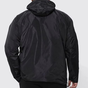 Veste de sport unisexe coupe-vent 2026 en nylon écologique avec logo personnalisé, disponible à la vente en ligne - Product Image 3