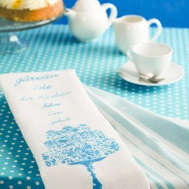 Chemin de table en coton pour les dîners de fête, mariages et fêtes de famille Dobby Check Weave tissé pour les hôtels de luxe - Product Image 6