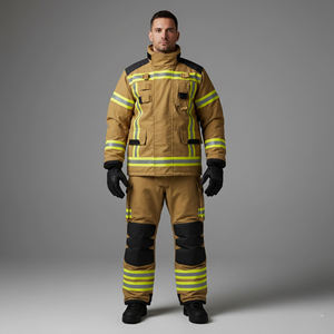Combinaison de sécurité respirante en matériau FR, haute visibilité, vêtements de travail durables pour le personnel de fabrication et d'entrepôt - Product Image 2