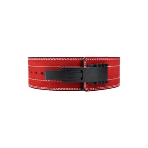 GAF Powerlifting Fitness <b>Back</b> Support <b>Protector</b> Split Leather Weightlifting Gym Power Lever Belt With Buckle for Workout - Product Image 4