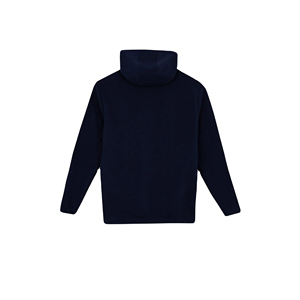 Sudadera con capucha de poliéster y algodón al por mayor para hombre, logotipo bordado personalizado, 350 g/m², sudadera de forro polar en blanco, sudadera personalizada con logotipo, transpirable - Product Image 2