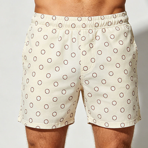 Men's Blue Baseball Print Quick Dry Swim Shorts with Drawstring Closure Casual Board Shorts - Product Image 5