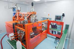 เครื่องผลิตขวด HDPE ขนาด 1-20 ลิตร แบบอัตโนมัติเต็มรูปแบบ ใช้ไฟฟ้าทั้งหมด ผลิตได้ปริมาณมาก ประหยัดพลังงาน - Product Image 1