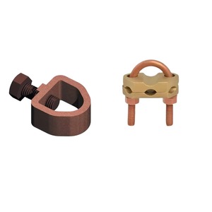 Pince de mise à la terre en cuivre de qualité supérieure, à haute conductivité et résistance à la corrosion, pour usage de mise à la terre, disponible à la vente - Product Image 5