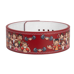 Bodybuilder Muscle Fit Anime Belts <b>Back</b> <b>Support</b> Lever 13MM PU Leather Belt Weightlifting Trainer Anime Belt Unisex - Product Image 4