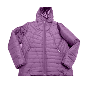 Veste matelassée à capuche pour homme, coupe-vent, fermeture éclair, couleur unie, manteau d'hiver décontracté, coupe régulière, rembourrage en polyester, vêtements d'extérieur - Product Image 2