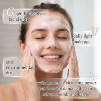Nettoyant Crème Visage au Thé Vert Marque Privée OEM/ODM – Polyphénols de Thé, Niacinamide, Caféine, Zinc PCA, Acide Hyaluronique