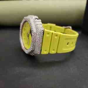 Elegante Reloj de Acero Inoxidable de Lujo con Diamantes de Imitación de la Colección Premium DOPE JEWELLS - Product Image 3