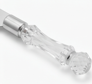 Stainless Steel <b>Cheese</b> <b>Knives</b> And Server <b>Set</b> With Clear Acrylic Handles Ideal For Home Kitchen Use Dining Use And Hotel Use - Product Image 3