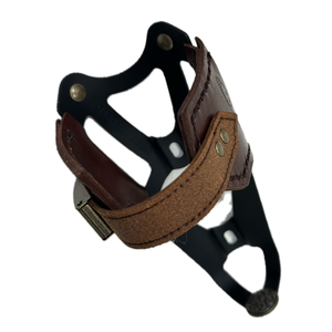 Porte-bouteille en cuir véritable réglable - Product Image 5