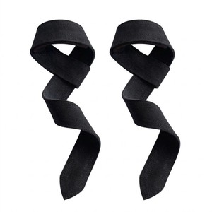 Sangles de musculation en cuir de vachette personnalisables avec logo, robustes, légères, souples, pliables, réglables et antidérapantes pour la musculation et le powerlifting - Product Image 1