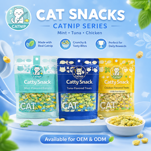 Nourriture sèche pour chats Premium à la Catnip |   Ingrédients naturels et nutrition saine - Product Image 4