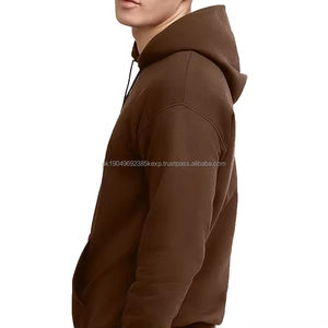 Nouveaux sweats à capuche personnalisés pour hommes, 100% coton, poids lourd, qualité de luxe, impression en relief, sweats à capuche surdimensionnés de style streetwear pour hommes - Product Image 4