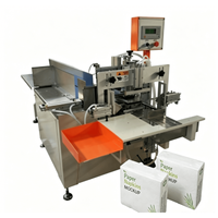 Machine d'emballage semi-automatique pour serviettes en papier, certifiée CE, pour emballage de sacs en plastique, facile à utiliser