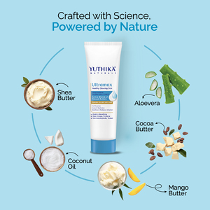 Crema Hidratante Profunda e Intensa Ultramax de Yuthika para Piel Seca, Humectante Facial Nutritivo para Hombres y Mujeres (80ml) - Product Image 2
