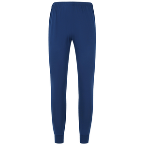 Conjunto Deportivo para Hombre, Chaqueta y Pantalones con Cierre y Cuello Alto, Color Azul Oscuro Sólido, Manga Larga - Product Image 2