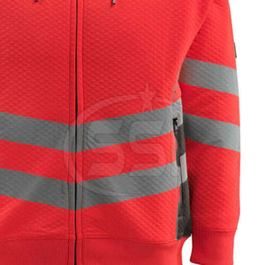 Sudadera de Seguridad para Operaciones en Campo, ANSI Clase 2, Impermeable, Alta Visibilidad, para Trabajadores de Mantenimiento y Reparación 2026 - Product Image 6