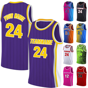Uniformes Deportivos Personalizados de Baloncesto de Alta Calidad, Impresión por Transferencia de Calor, Transpirables y Ligeros, con Logotipo y Nombre del Jugador - Product Image 5