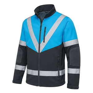 Professional Working Jacket Heavy Duty Reflective Safety Outerwear <b>Waterproof</b> Utility Coat For Construction And Outdoor <b>Work</b> - Product Image 2